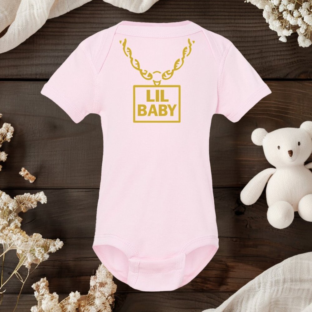 Lil Baby Onesie | Funny Hip Hop Onesie | Cool Infant Onesie | Rap Baby Gift